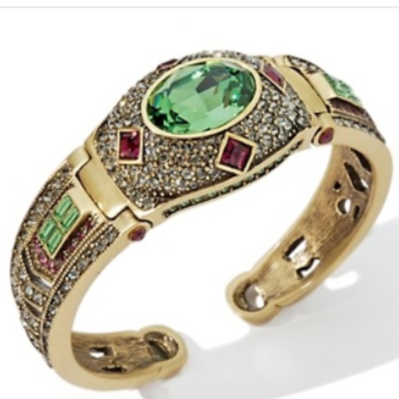 Heidi Daus "Tastefully Yours" Cuff Bracelet - NWOT - Picture 2 of 11